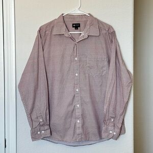men’s button down long sleeve size large